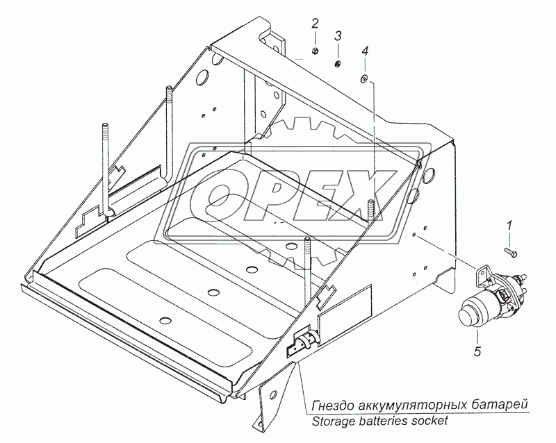 5320-3737001-01 Установка малогабаритного выключателя массы